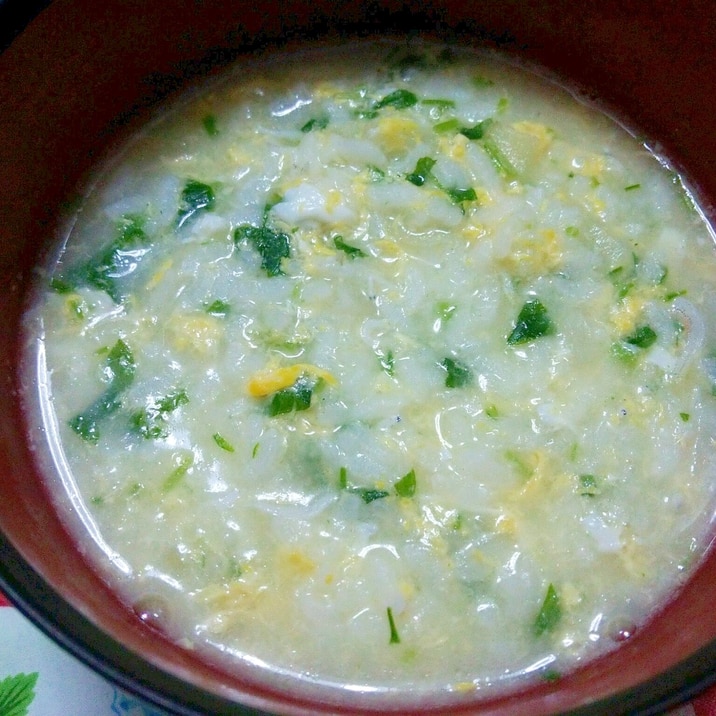 子供も大好き 我が家の七草雑炊 レシピ 作り方 By あいぼそ 楽天レシピ